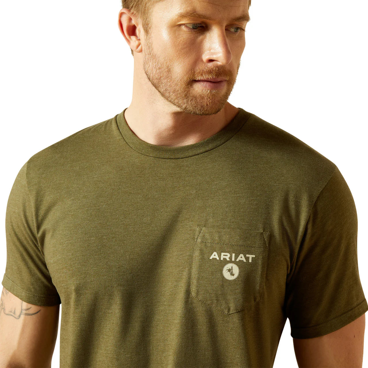 10062414 MNS Ariat Roped Diamond T-Shirt