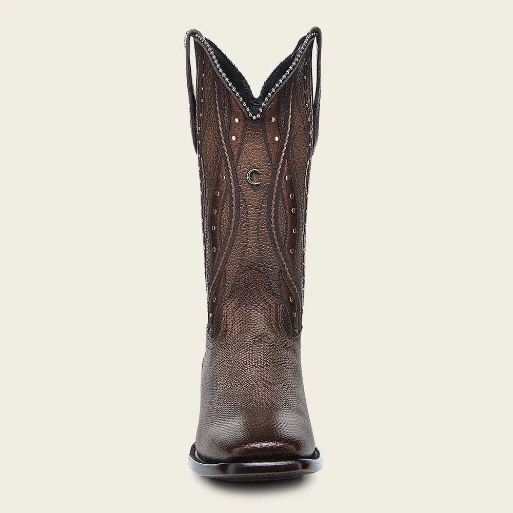 CU992 CUADRA KARUNG LASER EMBROIDERY AND STUDS BOOTS