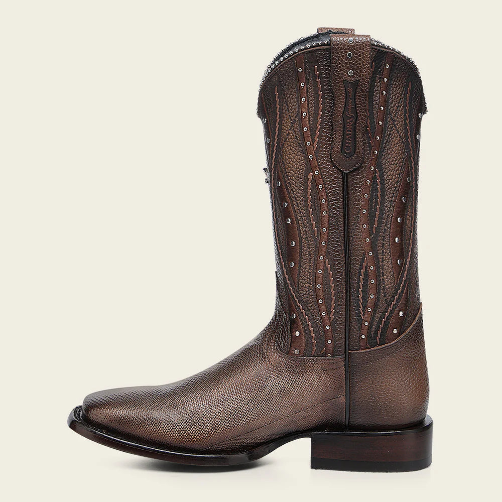 CU992 CUADRA KARUNG LASER EMBROIDERY AND STUDS BOOTS