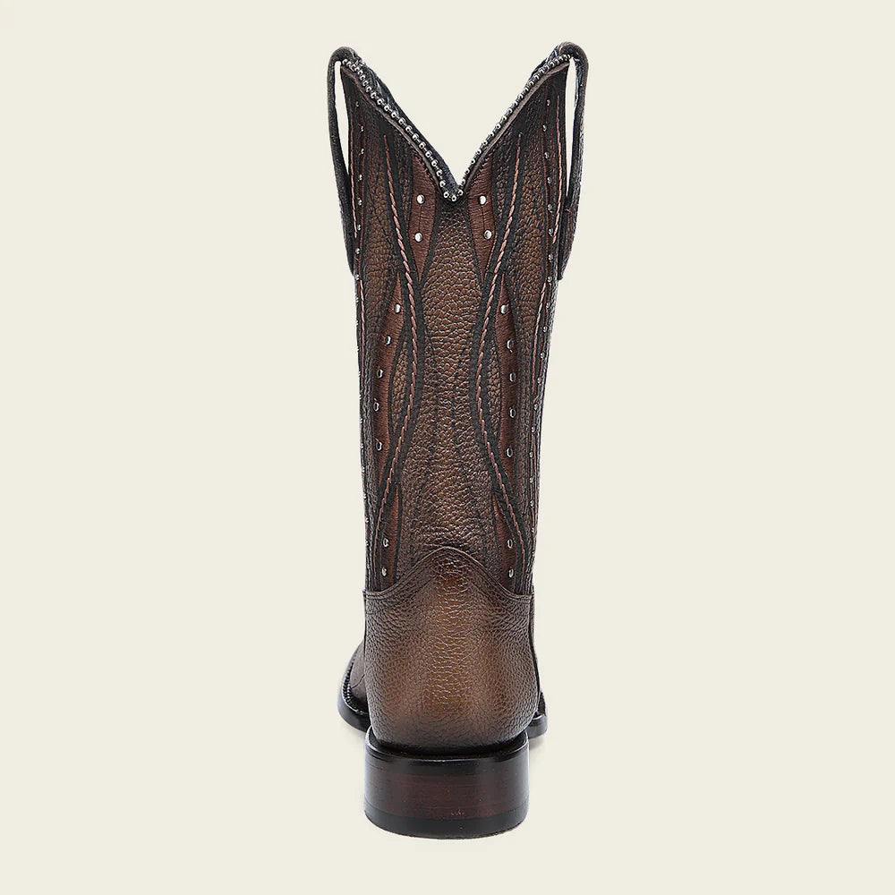 CU992 CUADRA KARUNG LASER EMBROIDERY AND STUDS BOOTS