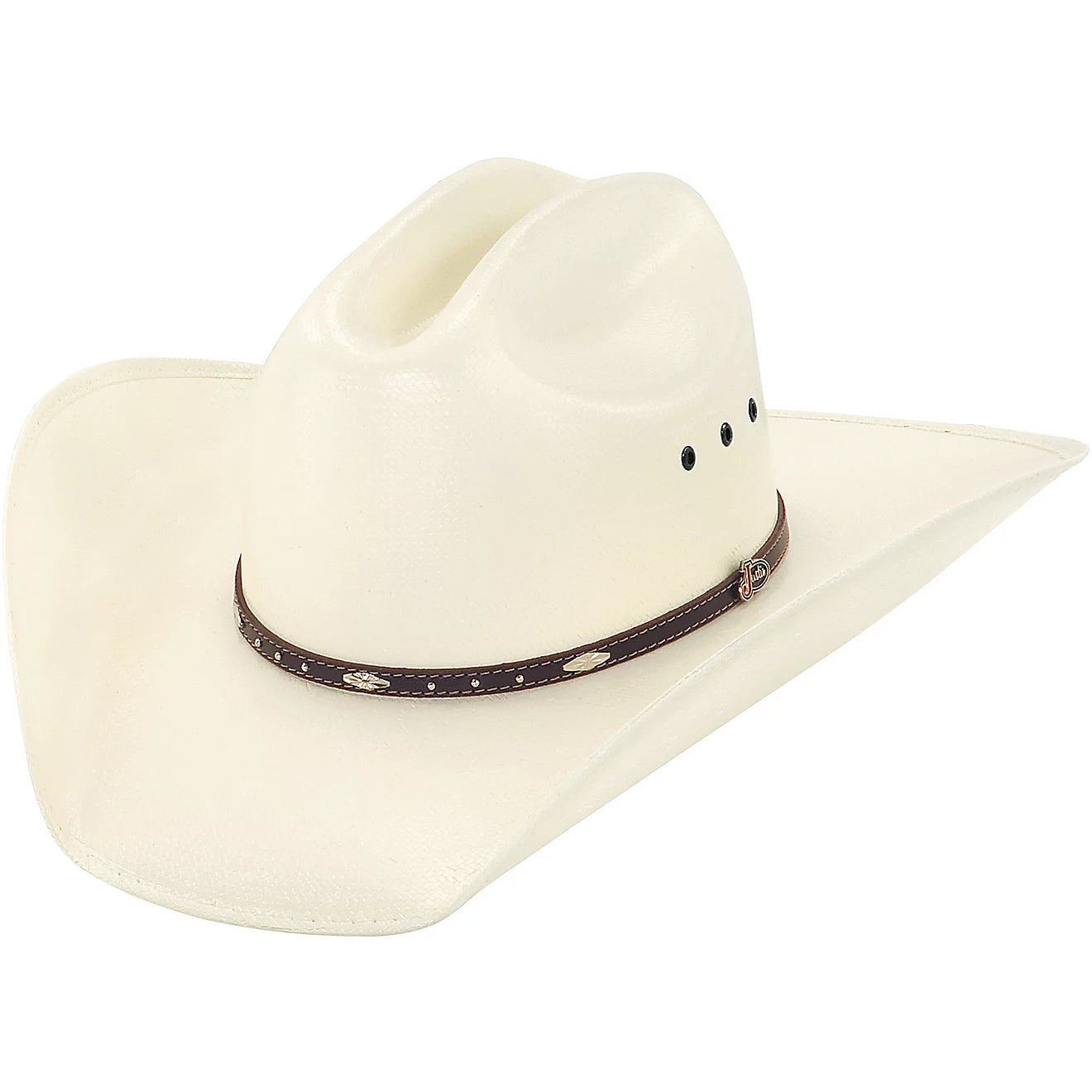 JUSTIN 10X JS1156BKHL40 BLACK HILLS IVORY