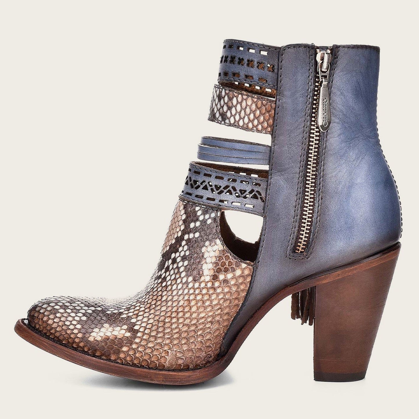 CU370 LD 3F29PH PITON BOOTS-BLUE