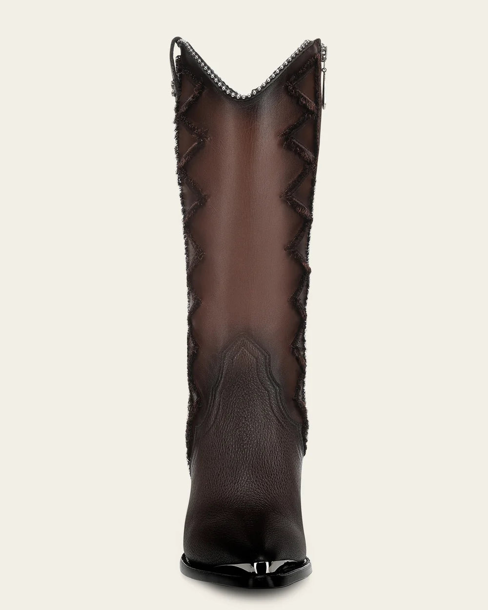 CC334 CUADRA AUSTRIAN COWHIDE BOOT BROWN ZIPPER