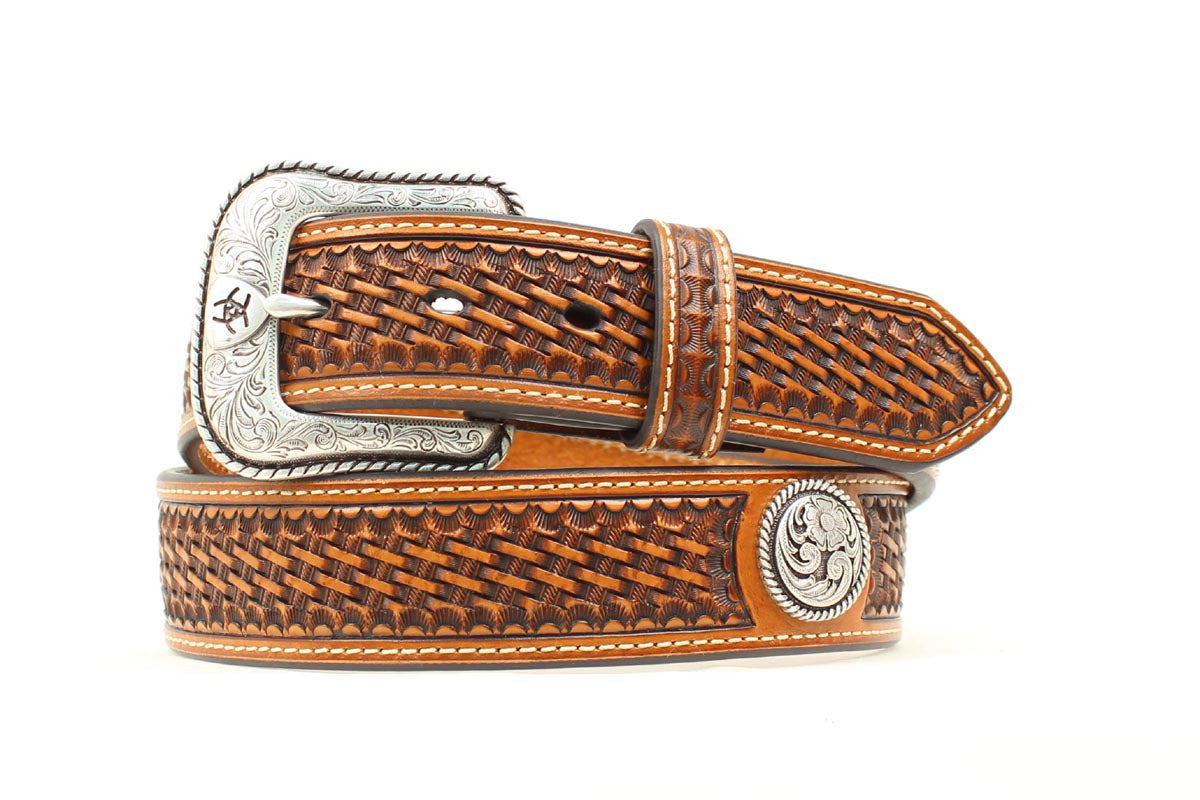 A1015408 ARIAT MENS WESTERN BELT