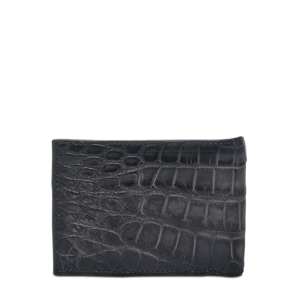 DU714 WALLET CUADRA ALLIGATOR MANHA GRIS MN BLACK
