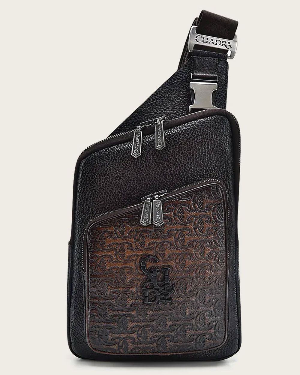 DU595 CUADRA BROWN STAMP BAG