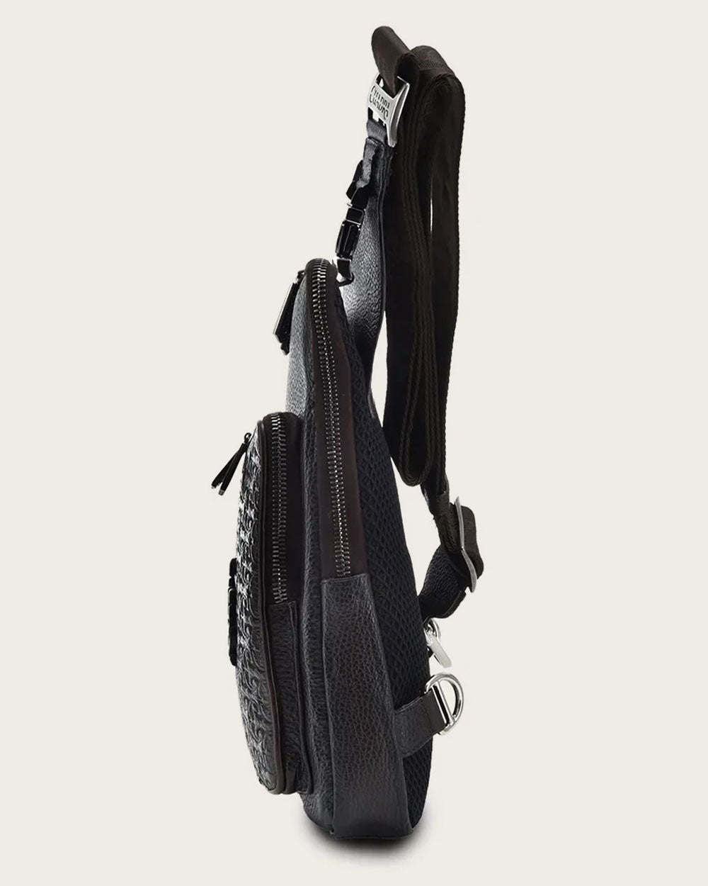 DU595 CUADRA BROWN STAMP BAG