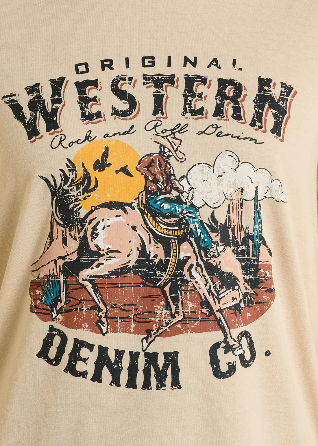 BU21T06784 ORIGINAL WESTERN DENIM CO GRAPHIC TEE