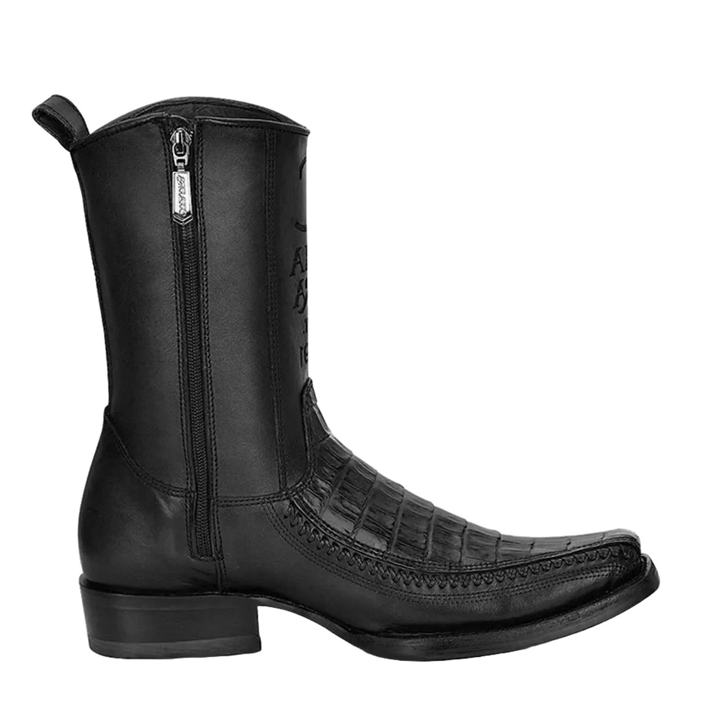 CU805 CUADRA CAIMAN BLACK BOOTS