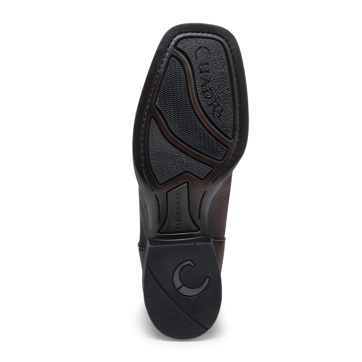CC225 CUADRA MN DEER EMBROIDERY & STUDS SQUARE TOE COWBOY BOOT