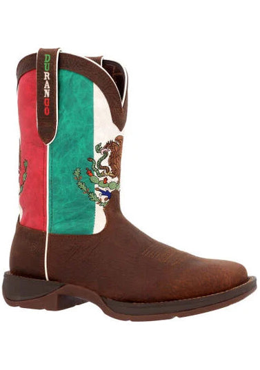 DDB0430 DURANGO MEXICO FLAG-BROWN/MEX BOOTS