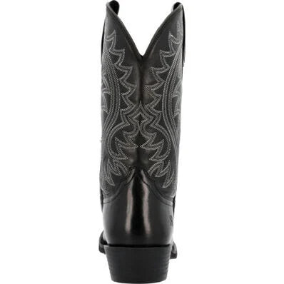 DDB0485 DURANGO MEN BOOTS POLISHED ONYX-BLACK
