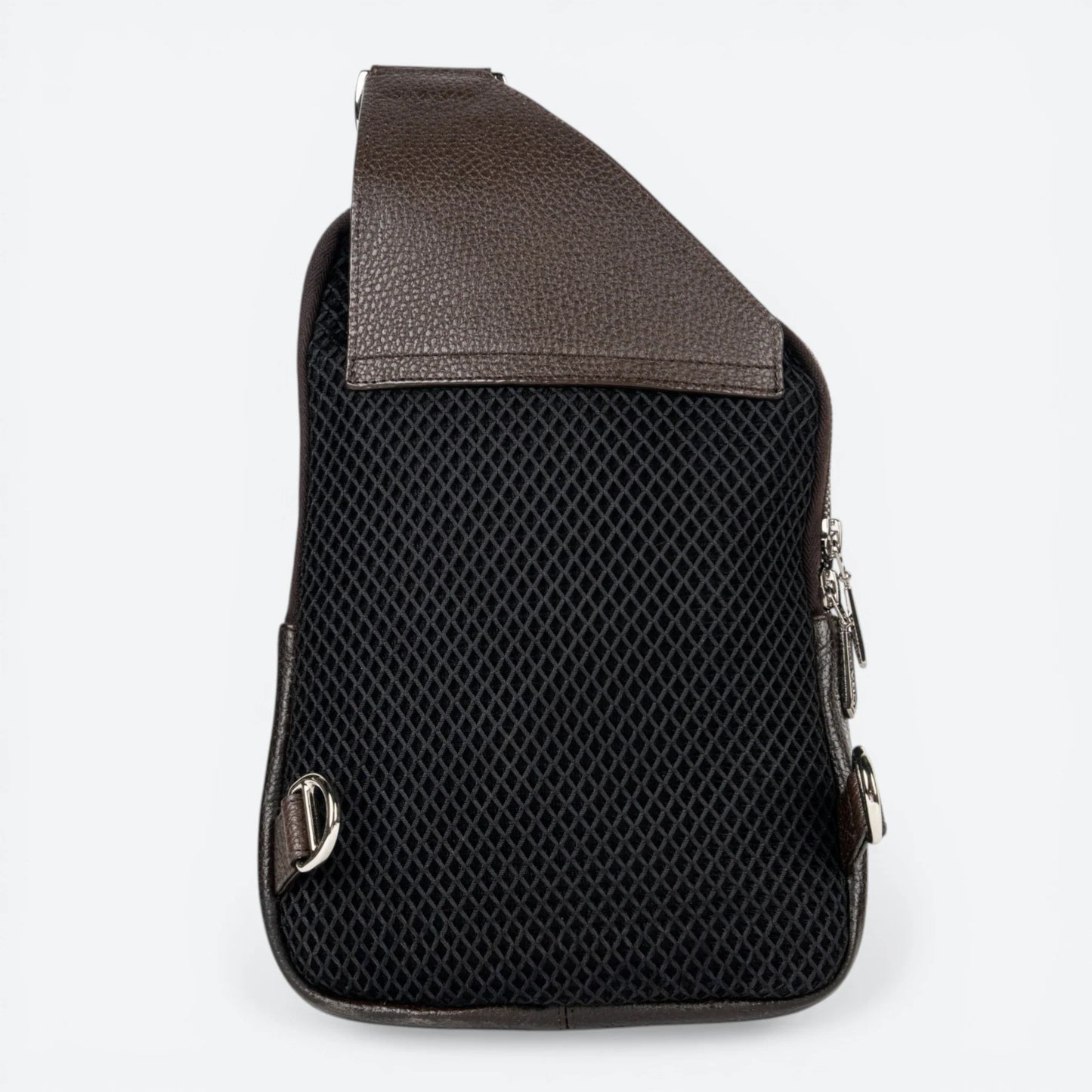DU760 CUADRA MEN'S CAIMAN PLUNGE MESSENGER BAG COFFEE