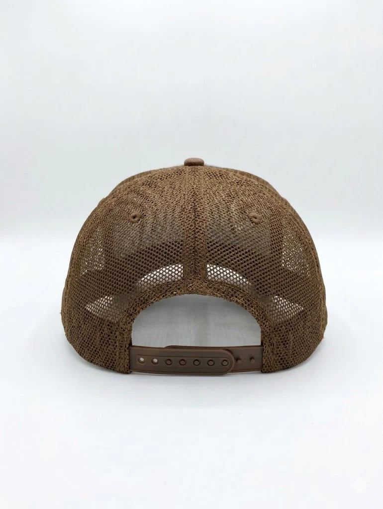 CP014 GORRA CUADRA CAIMAN BROWN