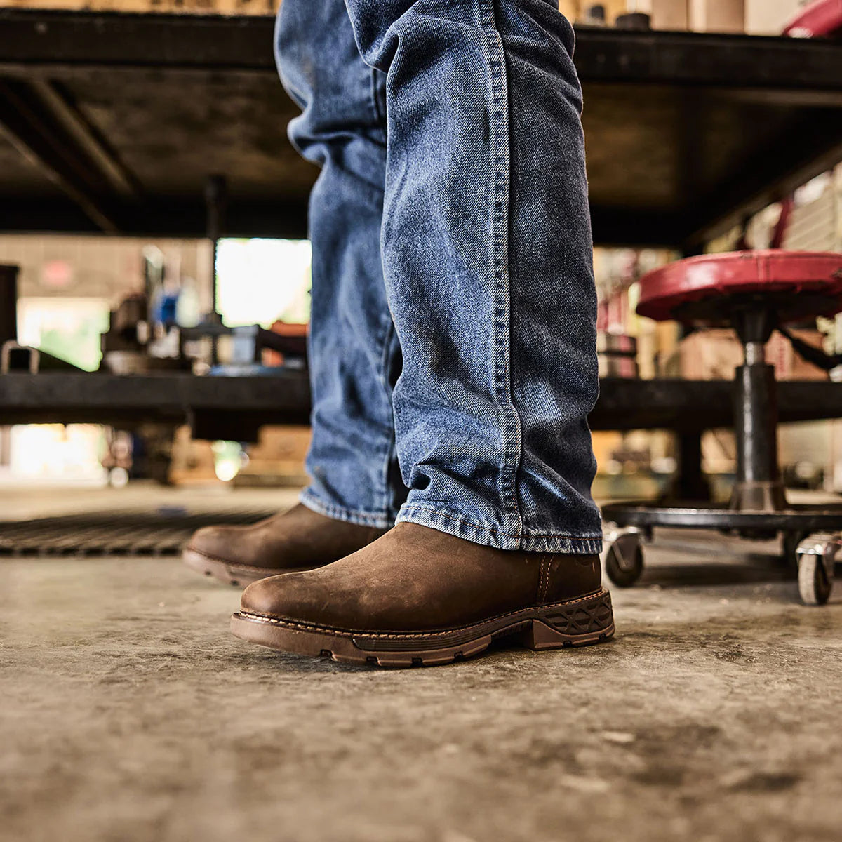 GB00701 GEORGIA BOOT CARBO-TEC FLX ALLOY TOE WATERPROOF CHELSEA WORK BOOT