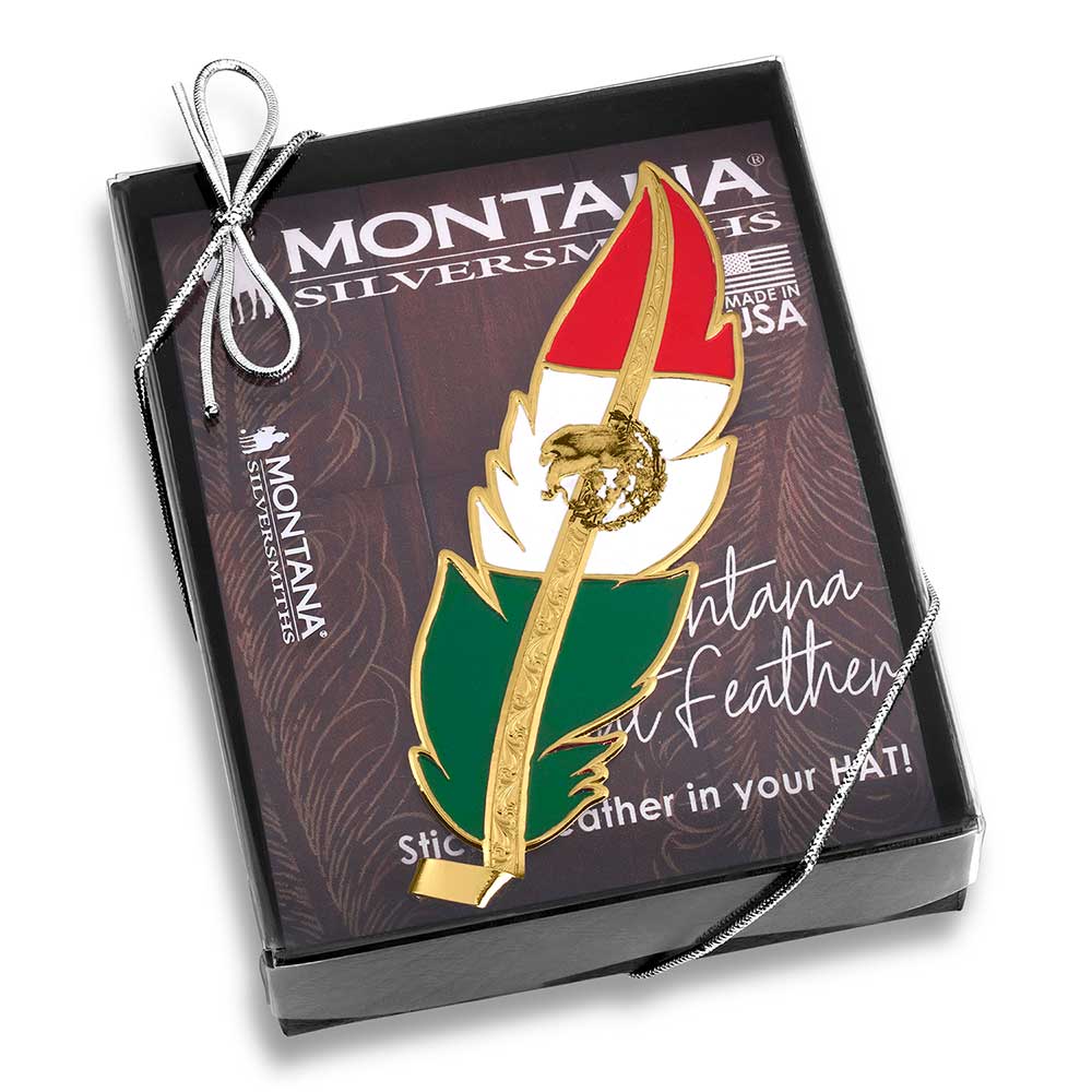 HF5458MXG Mexican Pride Hat Feather