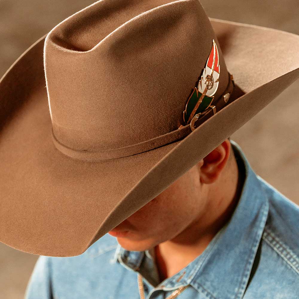 HF5458MXG Mexican Pride Hat Feather