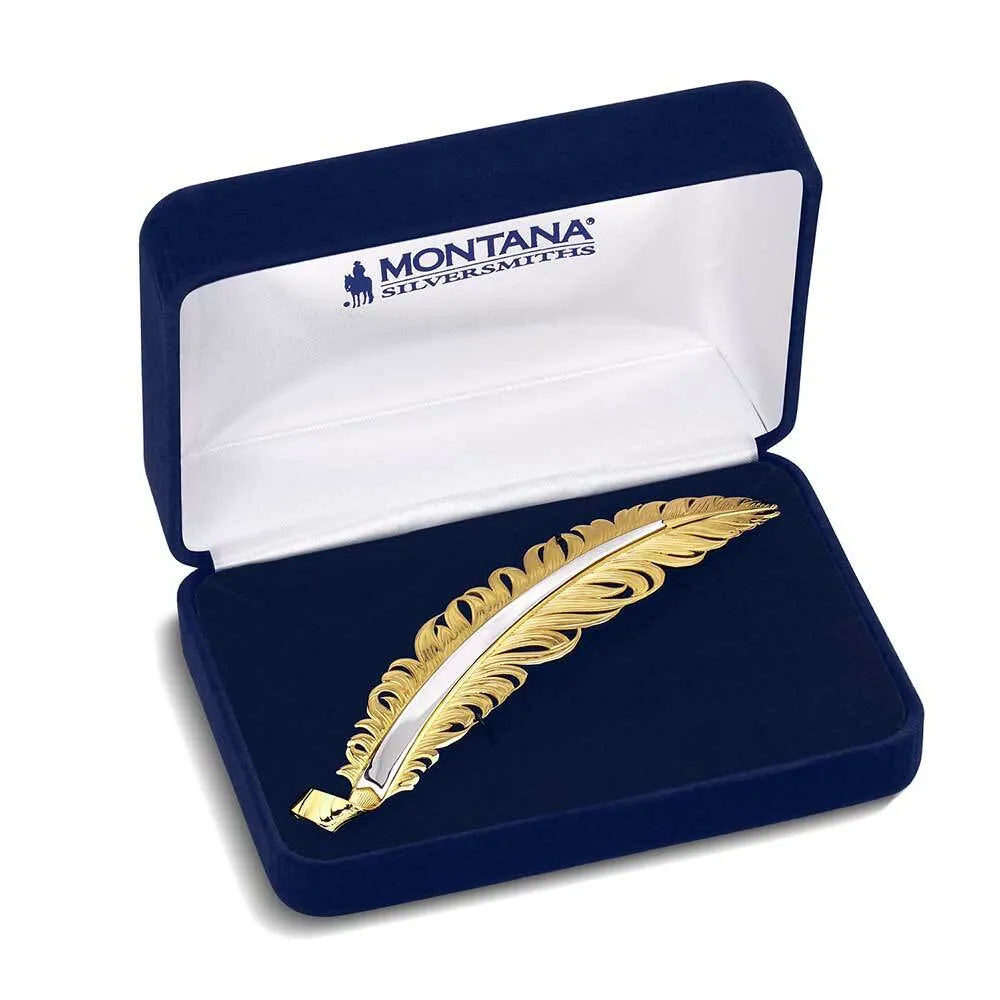 HF5833NE GOLDEN HAT FEATHER