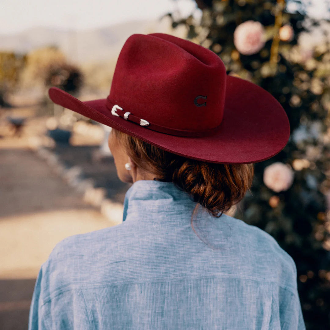 THE COWGIRL HAT KR CRANBERRY CWCWHT-7242KR
