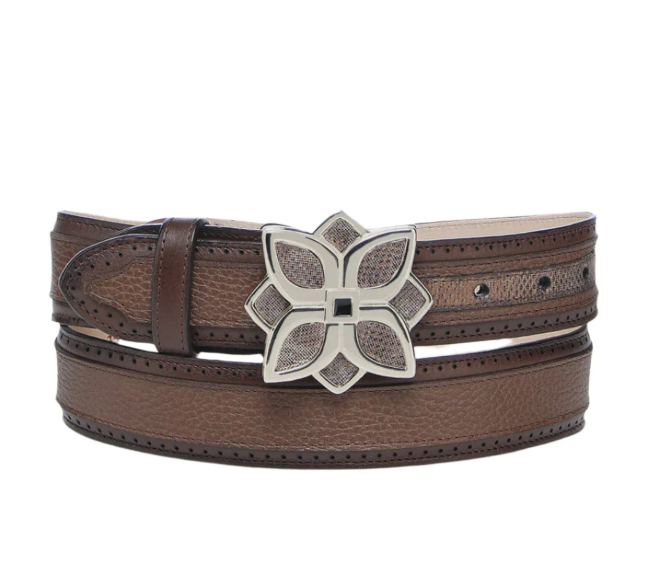 BC419 BELT CARUNGA MACCHIA TOKYO BROWN KARUNG CUADRA