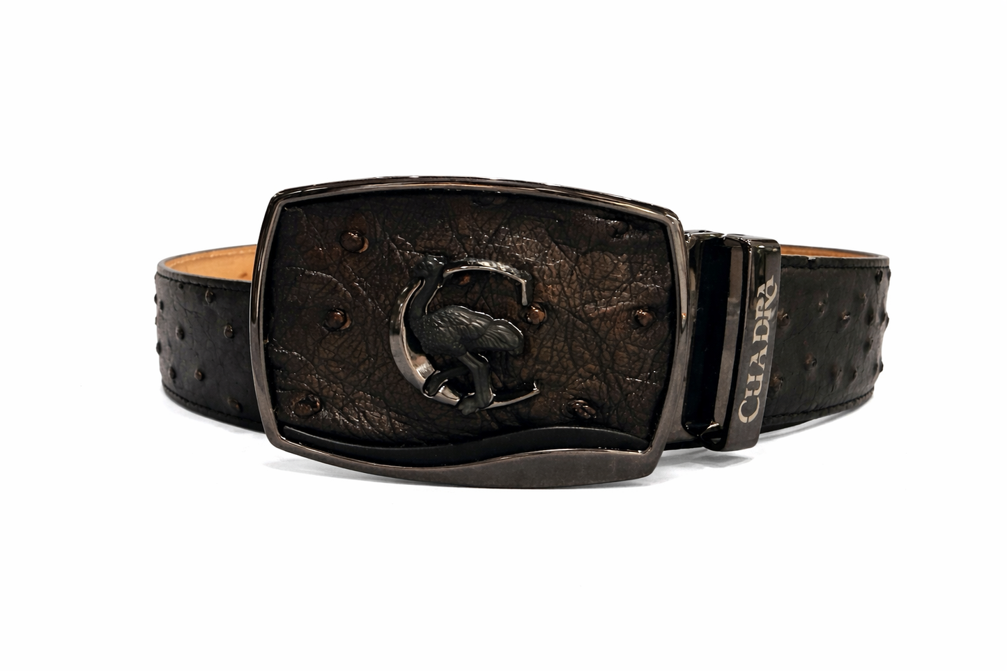 BC478 CUADRA OSTRICH AND ORYX BELT MEN'S