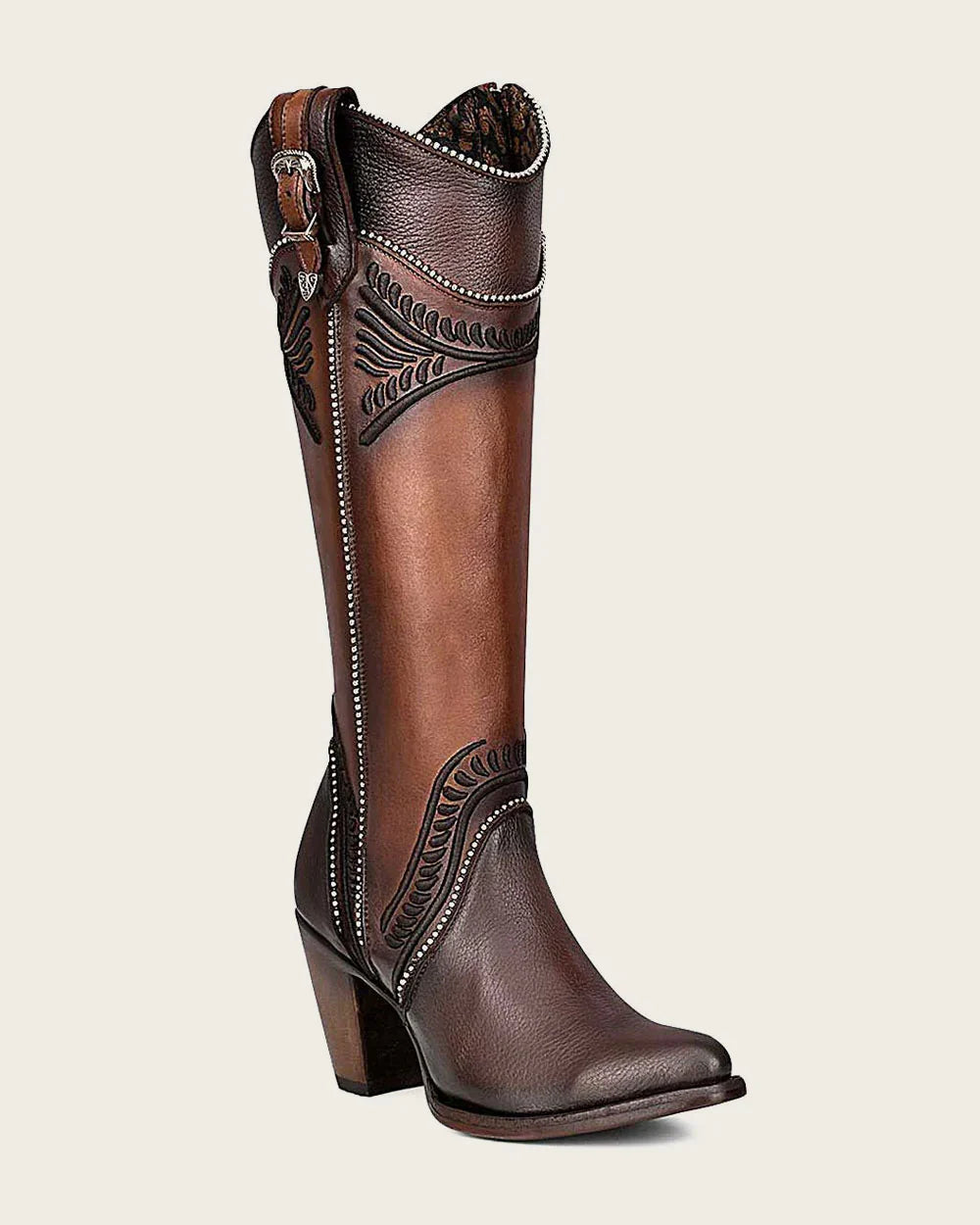 CU583 CUADRA BOOTS LEATHER PITBULL-CHOCOLATE