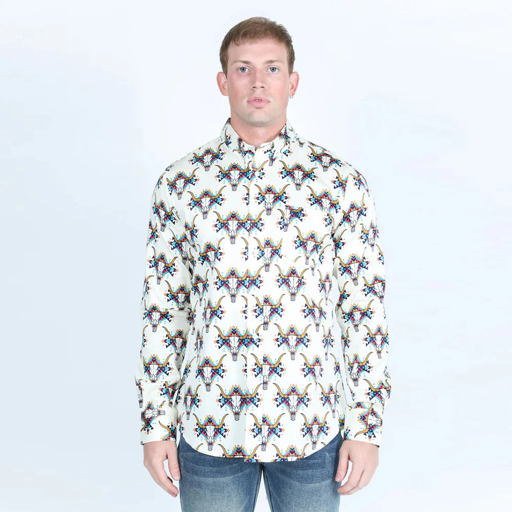 CWL9572 MENS SHIRT LEGENDARY AZTEC