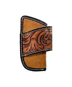 1807202 NOCONA KNIFE SHEATH ROUGHOUT BROWN
