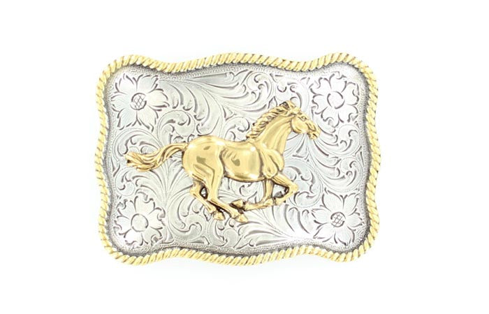 3757452 NOCONA MENS RUNNING HORSE BUCLE