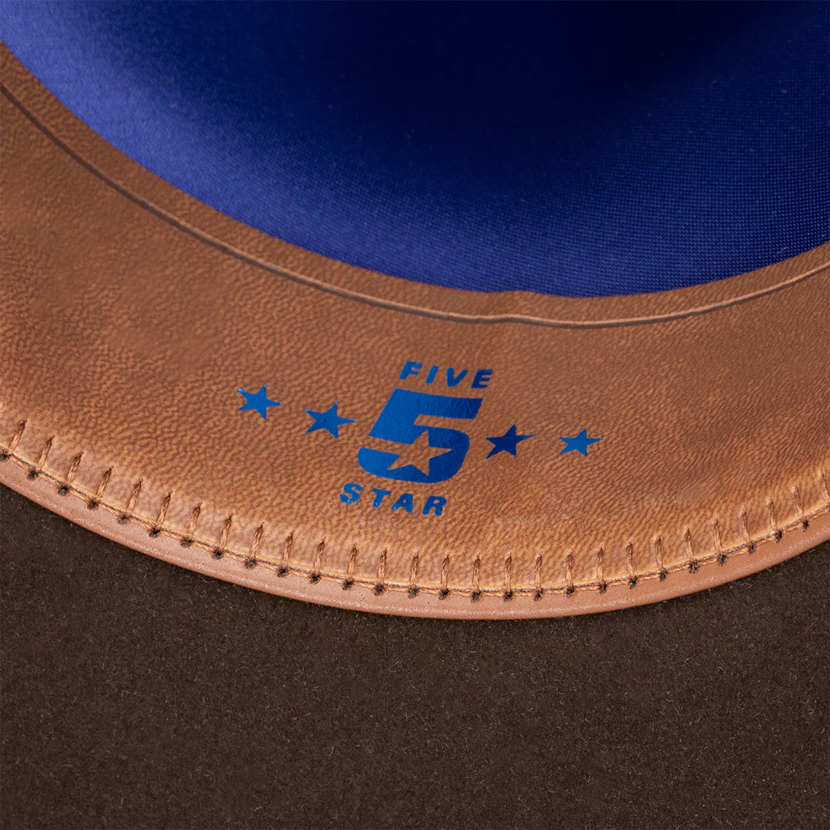 5X FIVE STAR COWBOY HAT CHOCOLATE RFFVST-RB4222