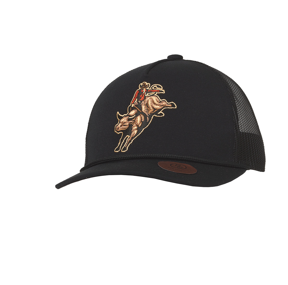 191001401 RANH CRAFT ORIGINALS MENS SNAP BACK CAP BULLRIDER BLACK