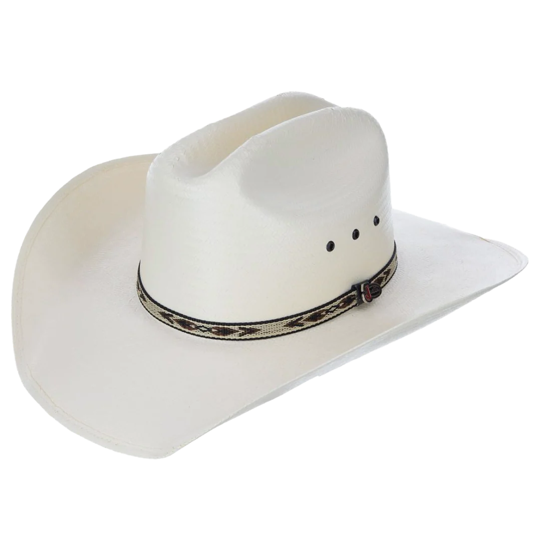 JUSTIN 20X PEARSALL IVORY STRAW WESTERN HAT JUS12708