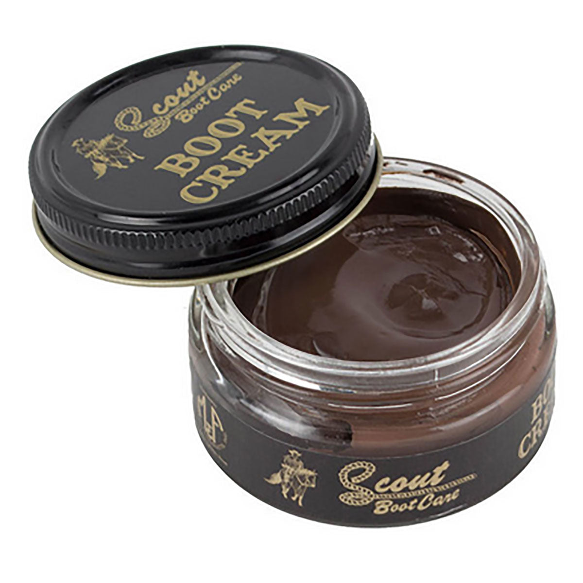 03501153 SCOUT BOOT CREAM 1.55 OZ COGNAC