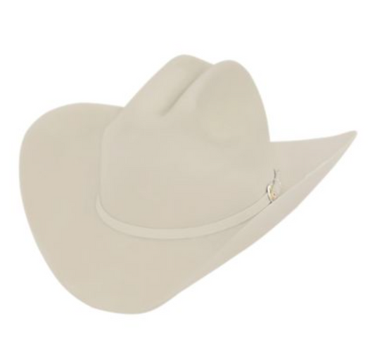 6X REAL BELLY LARRY MAHAN FELT HAT