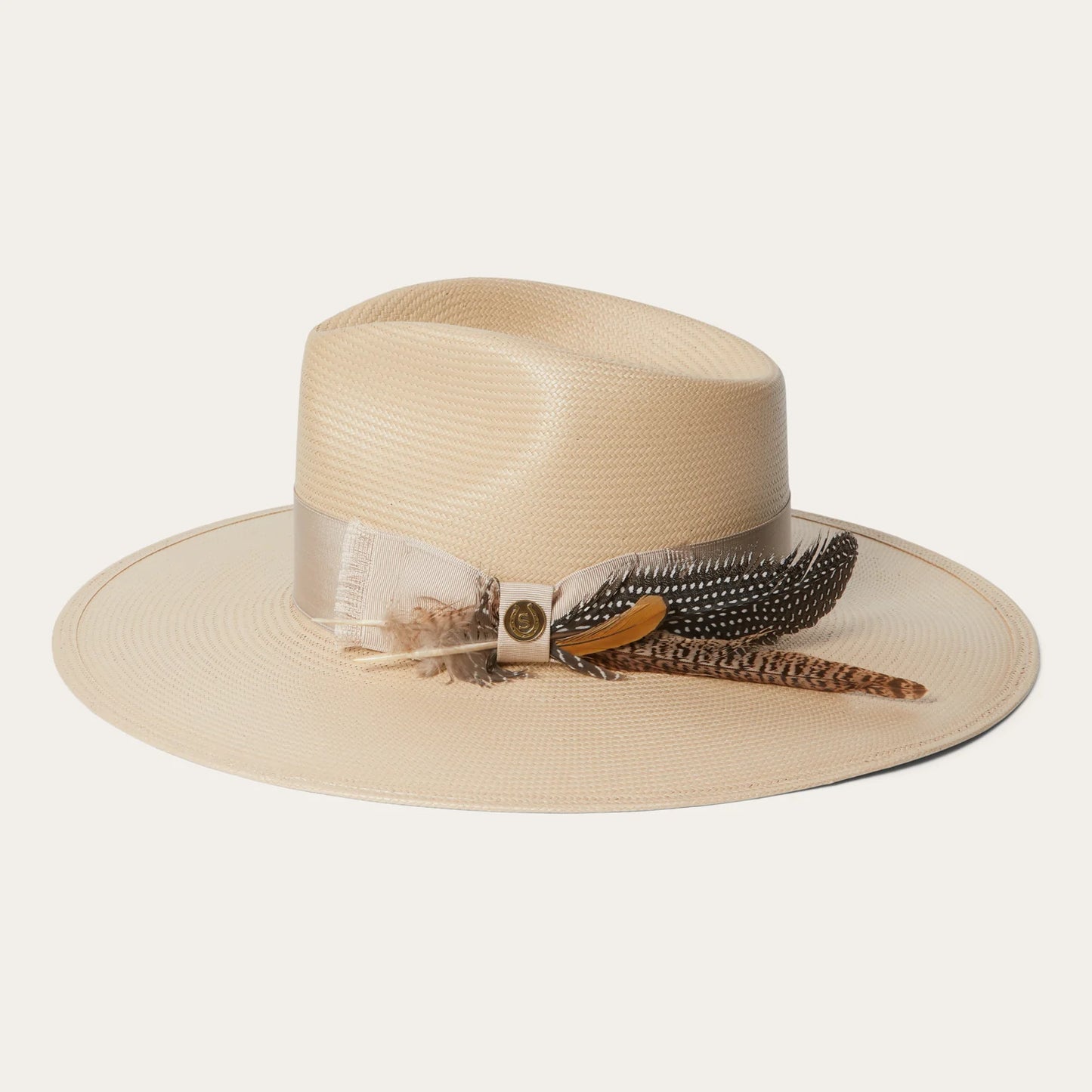 ATACAMA STRAW FEDORA HATS 61 SILVERBELLY