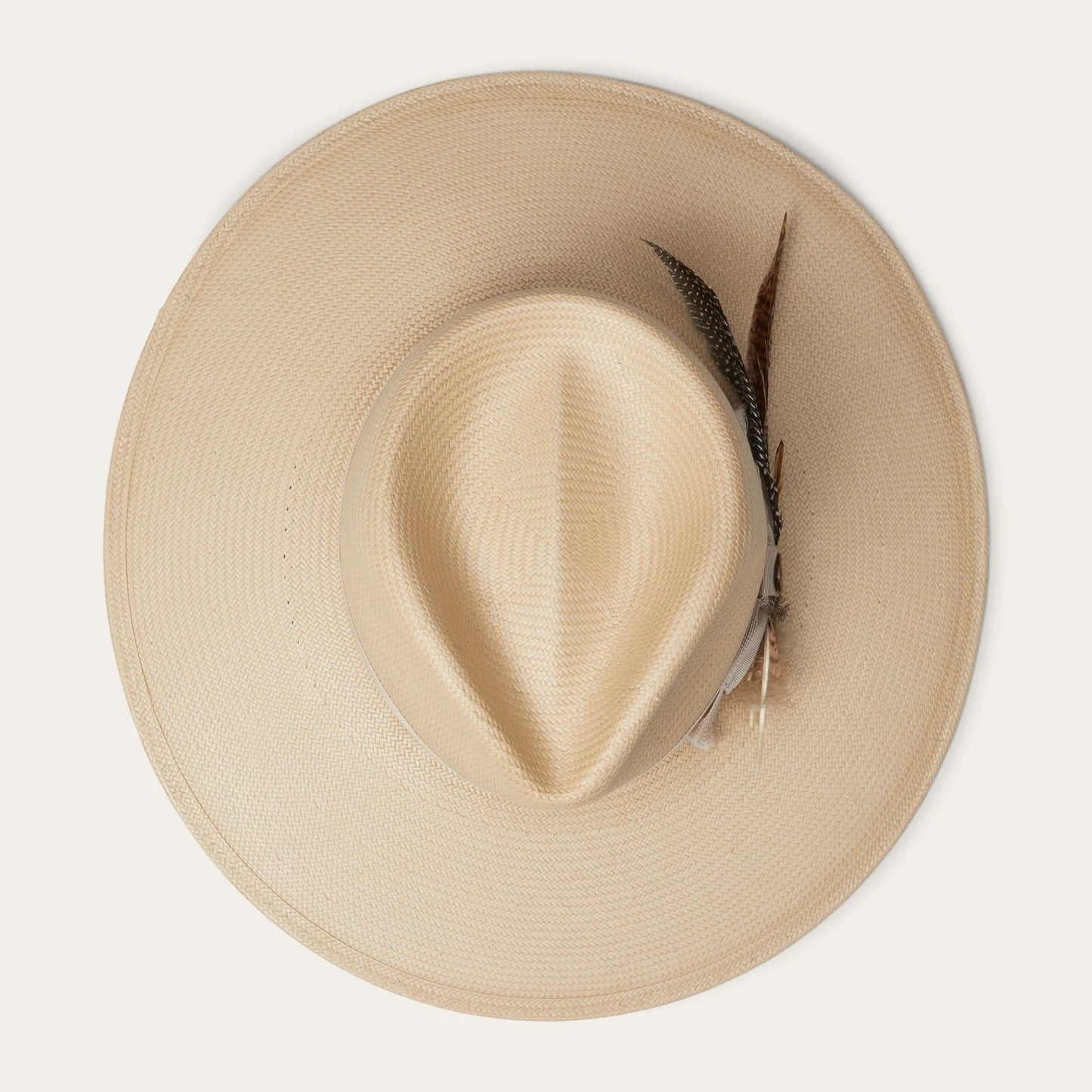 ATACAMA STRAW FEDORA HATS 61 SILVERBELLY
