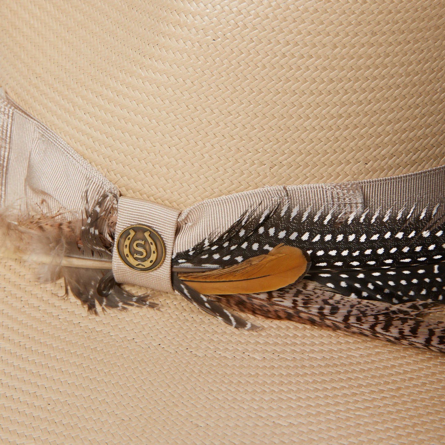 ATACAMA STRAW FEDORA HATS 61 SILVERBELLY
