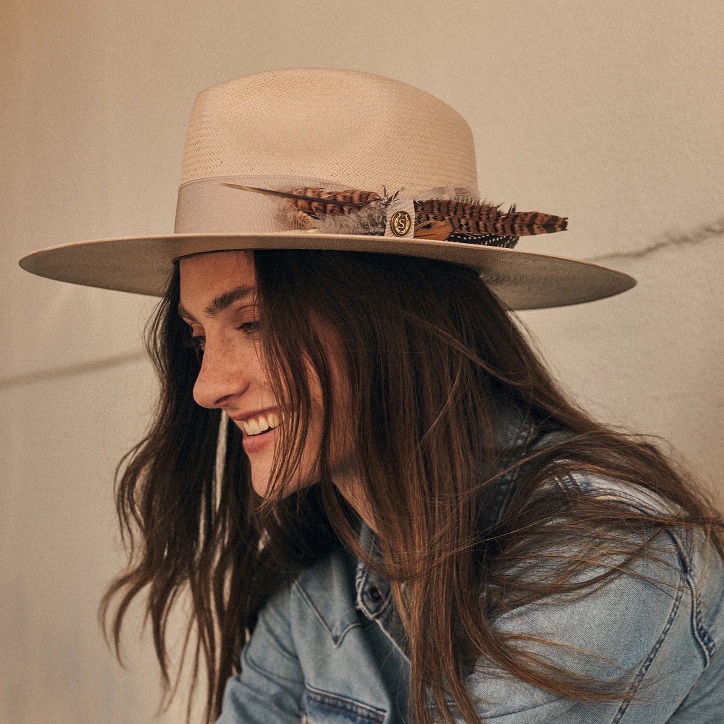 ATACAMA STRAW FEDORA HATS 61 SILVERBELLY