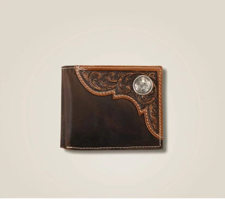 A3532408 Ariat Distressed Bifold Wallet