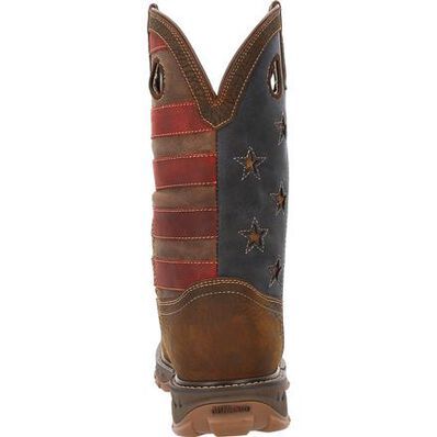 DDB0366 DURANGO BOOTS WTR PROOF-BROWN
