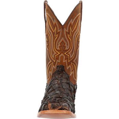 DDB0380 DURANGO MN WSTRN PIRARUCU-BROWN BOOTS