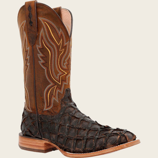 DDB0380 DURANGO MN WSTRN PIRARUCU-BROWN BOOTS