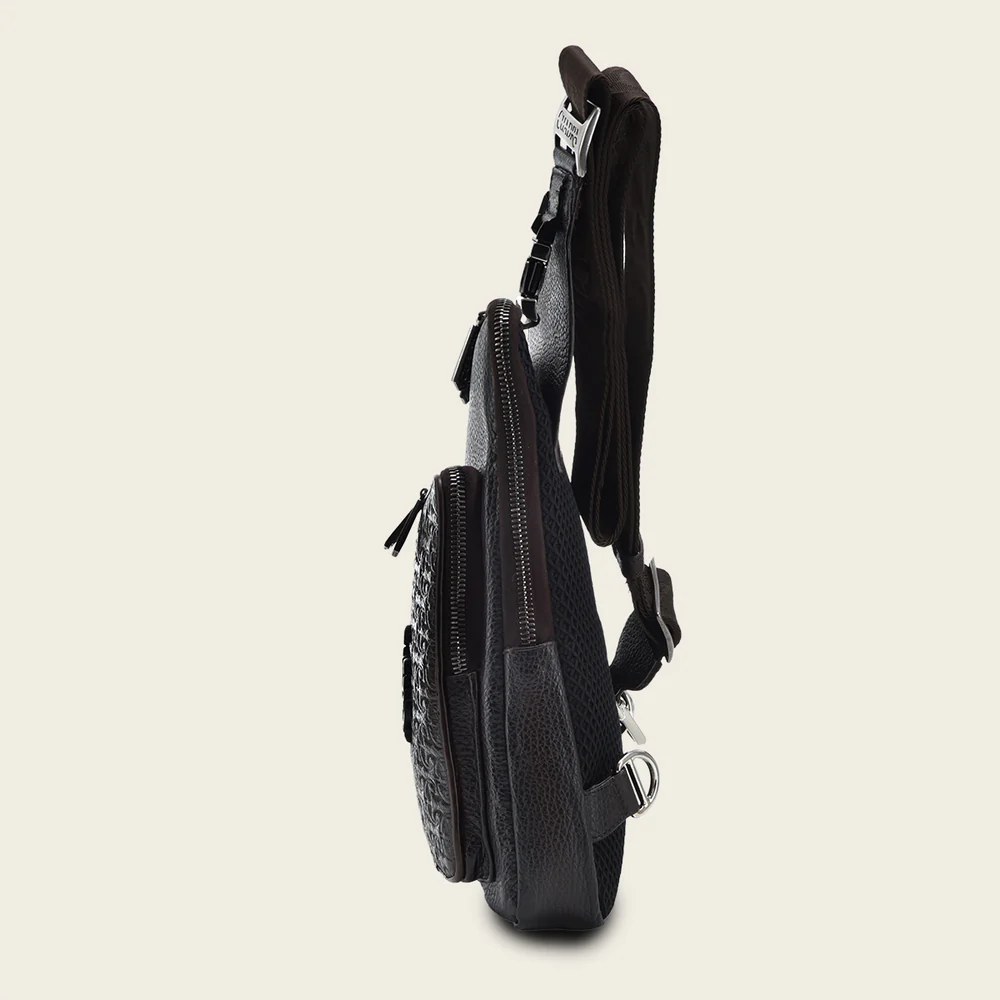 DU595 CUADRA BROWN STAMP BAG