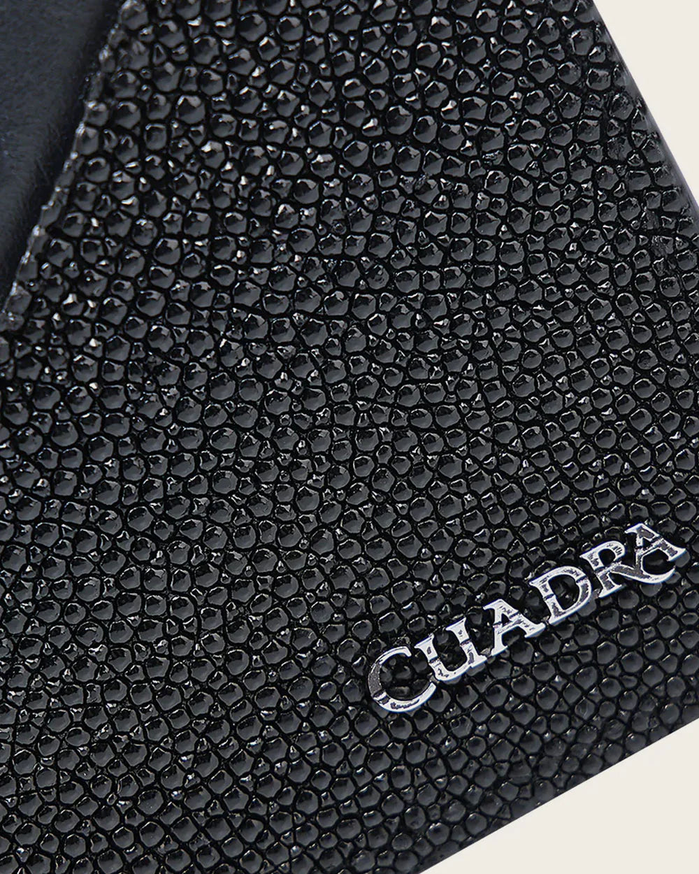 DU717 CUADRA BLACK STINGRAY WALLET