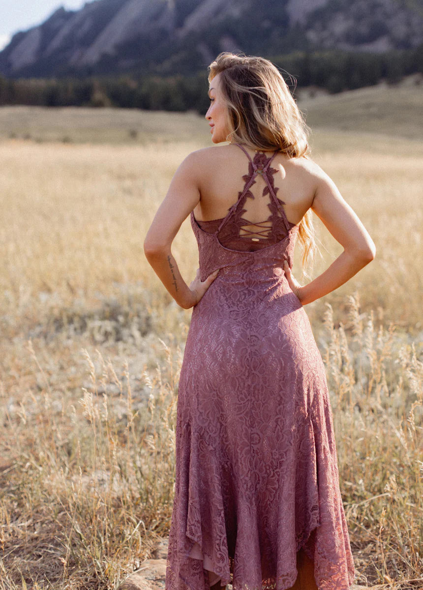 RAVYN DRESS IN ORCHID