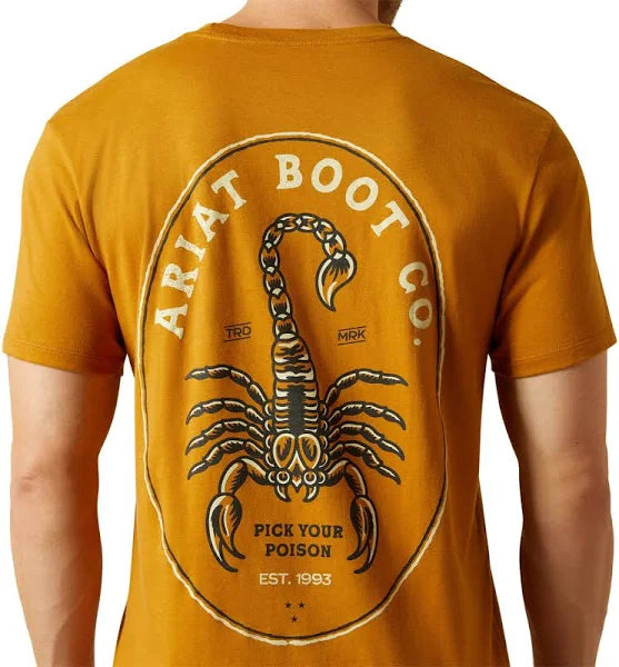 10062420 MNS Ariat Scorpion Seal T-Shirt