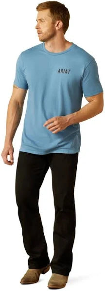 10062421 MNS Ariat Blazing Saddle T-Shirt