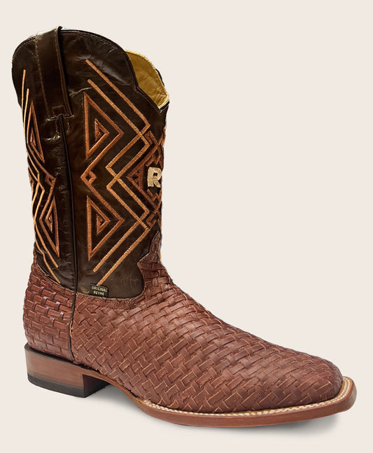 REYME WOVEN BOOTS SHEDRON