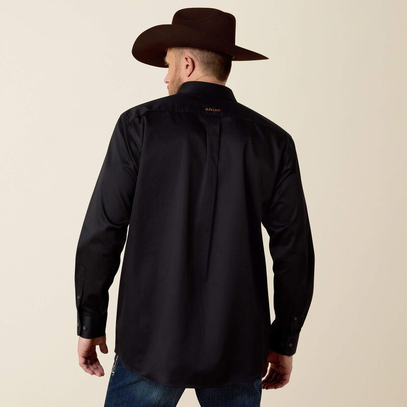 10000502 MNS SOLID TWILL CLASSIC FIT SHIRT