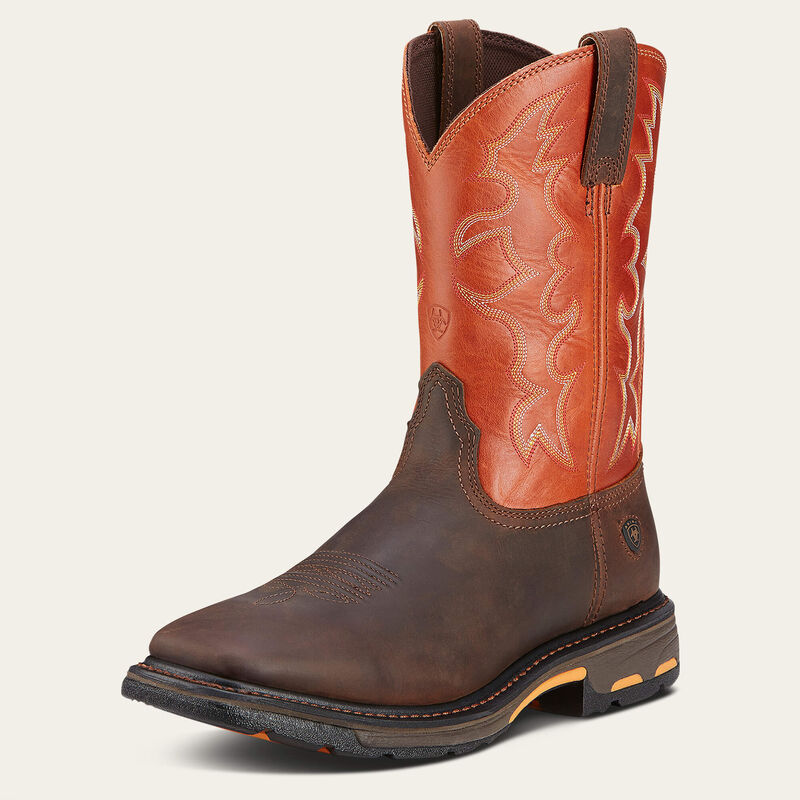 10005888 WORKHOG BOOTS-BRICK